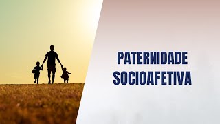 Paternidade socioafetiva [upl. by Berliner]