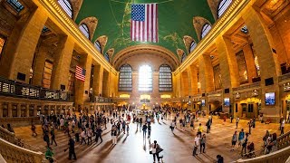 Walking Tour of Grand Central Terminal — New York City 【4K】🇺🇸 [upl. by Ettelrac]