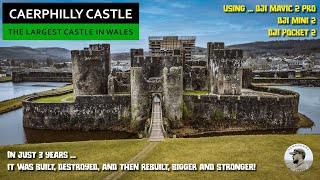 Caerphilly Castle  The Largest in Wales 2nd in Britain [upl. by Eivlys]