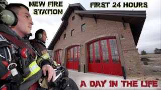 First 24 Hours in a New Fire Station  A Day in the Life [upl. by Eenerb]