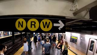 ⁴ᴷ The Busiest NYC Subway Station Times Square–42nd StreetPort Authority Bus Terminal [upl. by Attiuqaj]